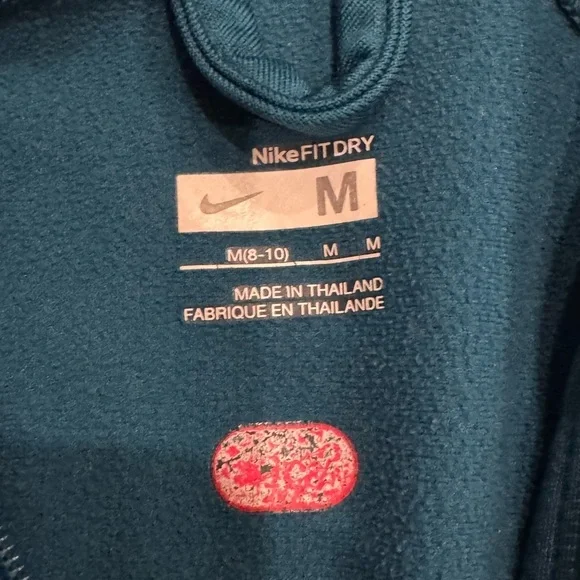 Nike Teal Hooded Jacket with hand mittens - Picture 4 of 11